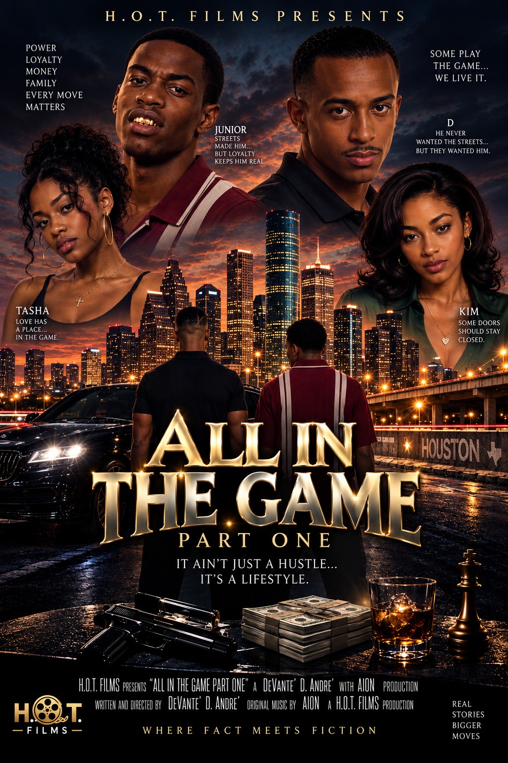 Official poster for All In The Game — Part One